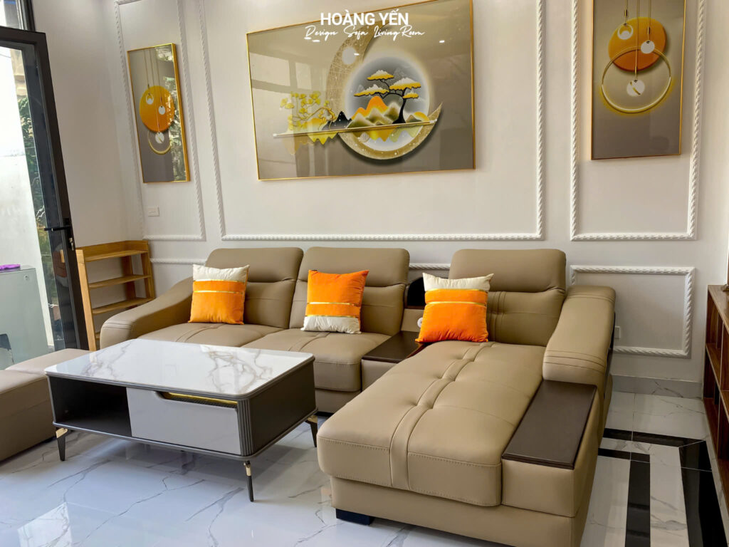 Bàn giao sofa góc L SHY305