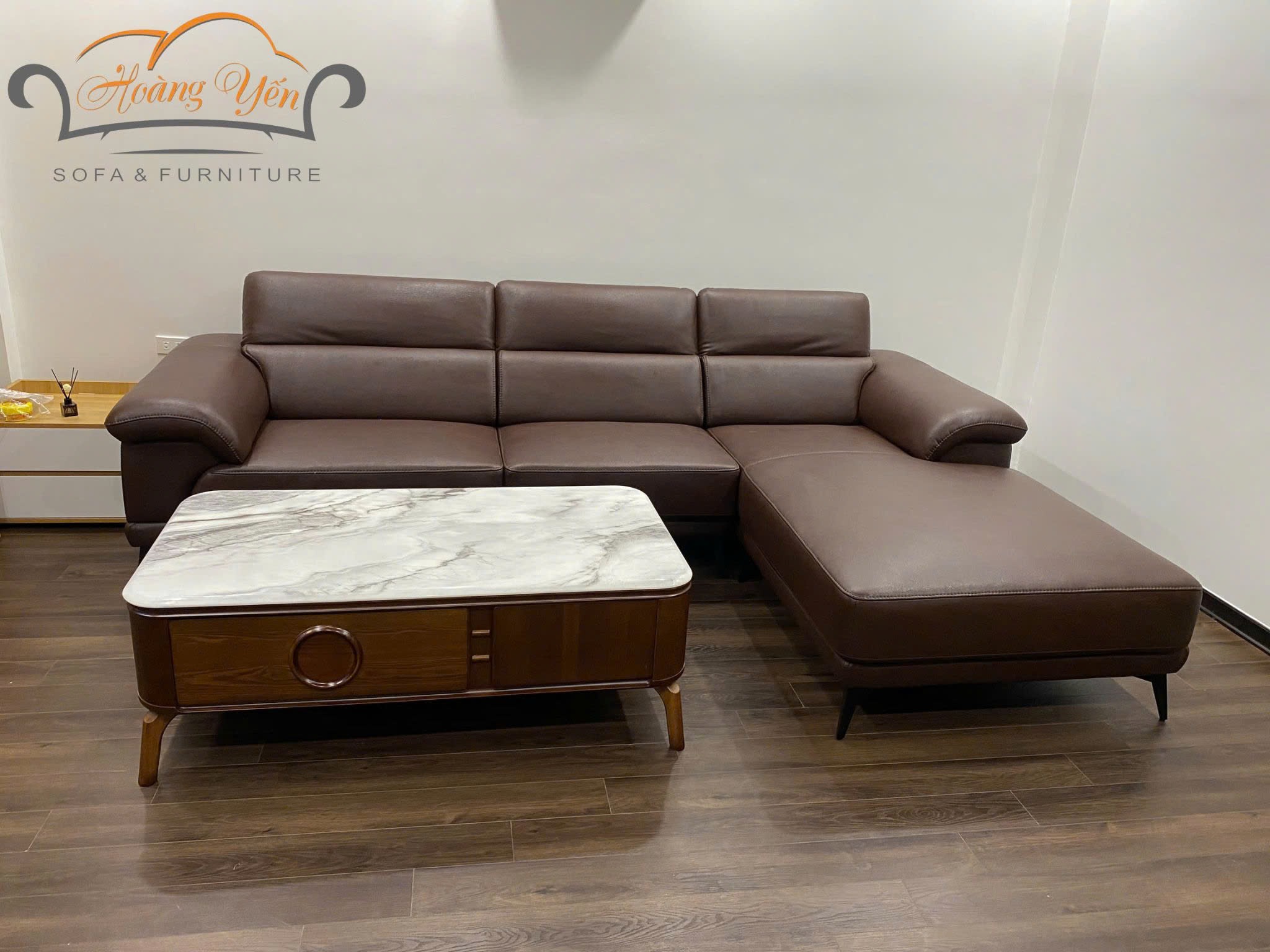 sofa da góc L SHY372