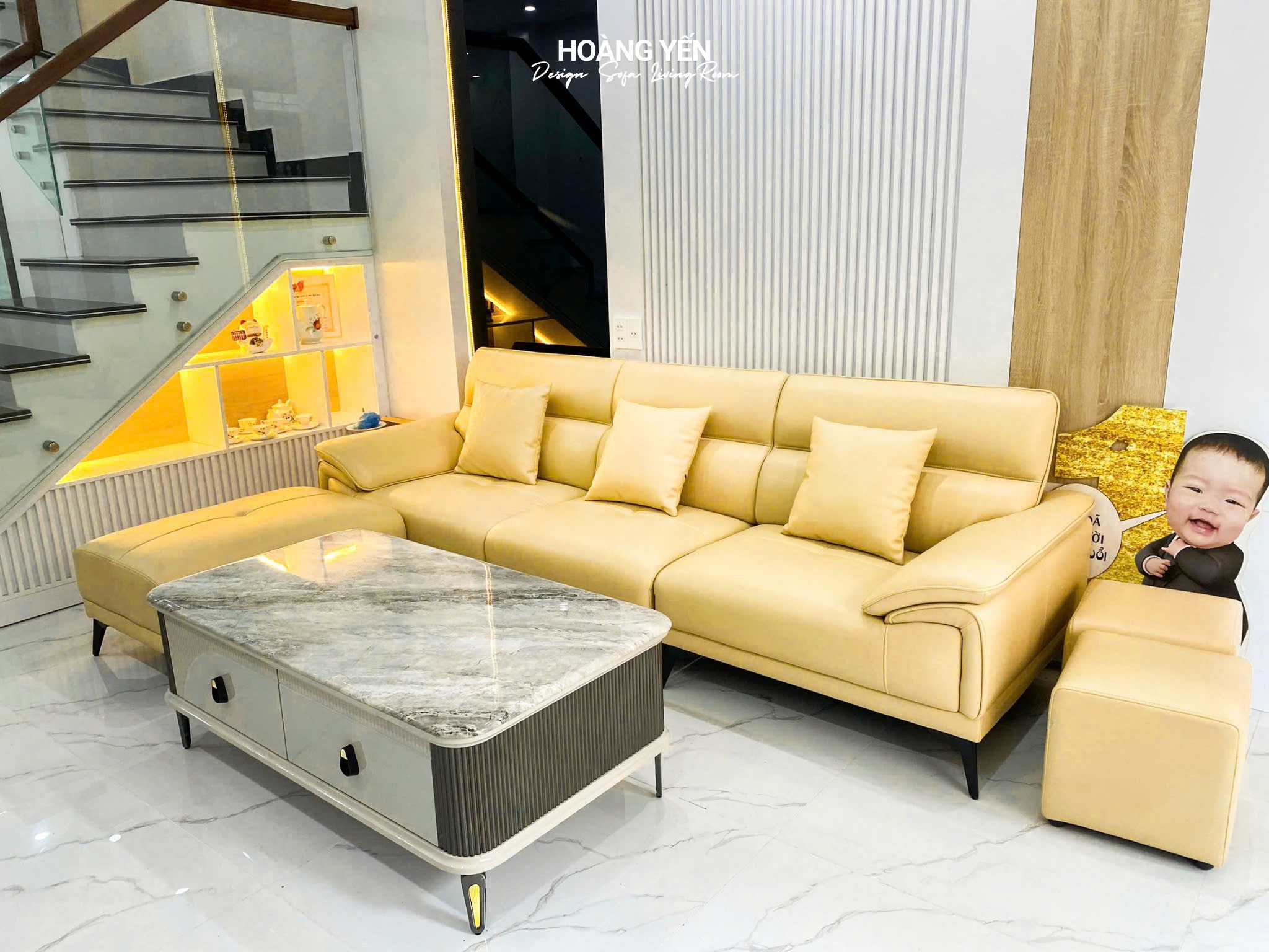 sofa văng da SHY405