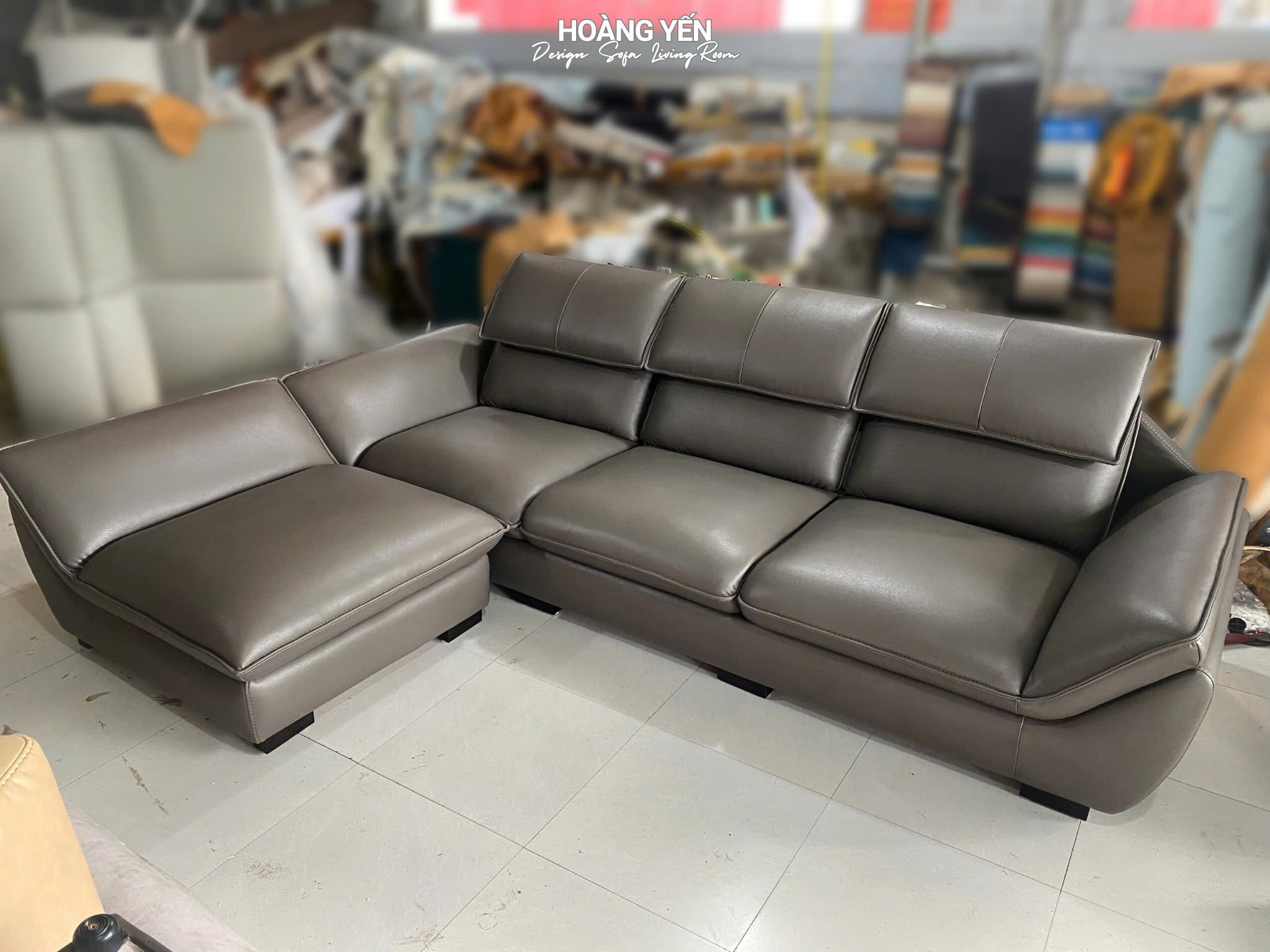 sofa da góc L SHY417