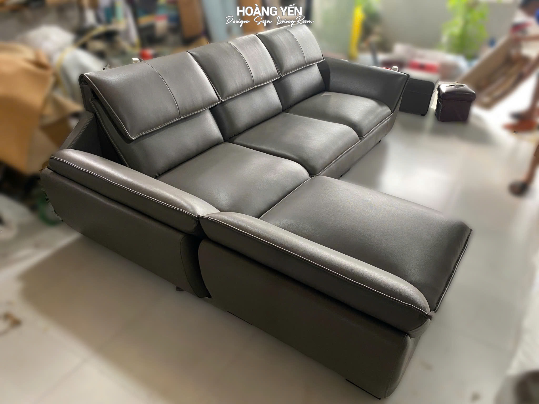 sofa da góc L SHY417