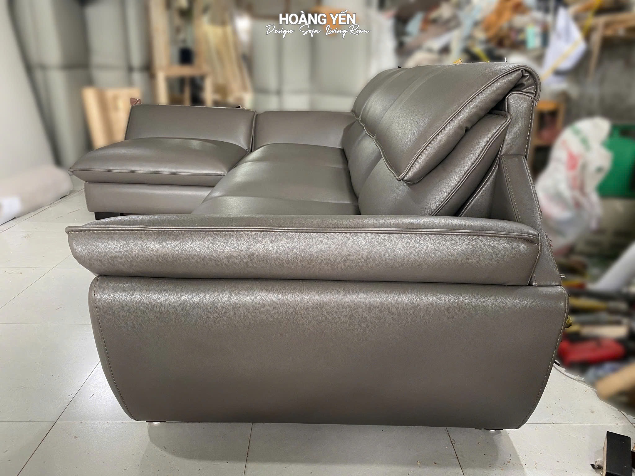 sofa da góc L SHY417