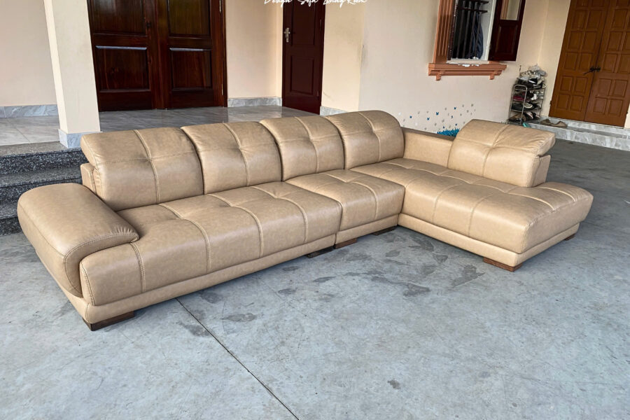 sofa da góc L SHY418