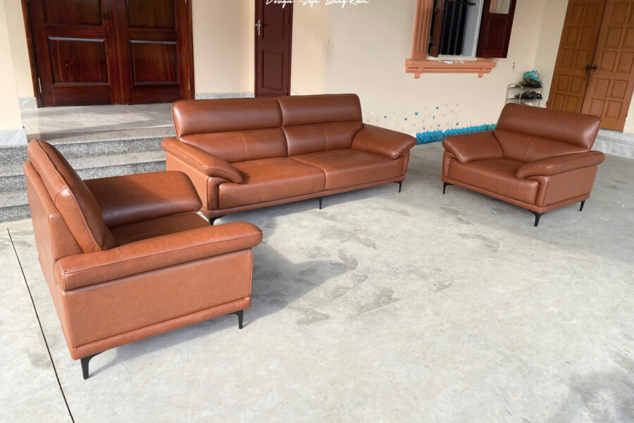 sofa da phòng khách SHY405