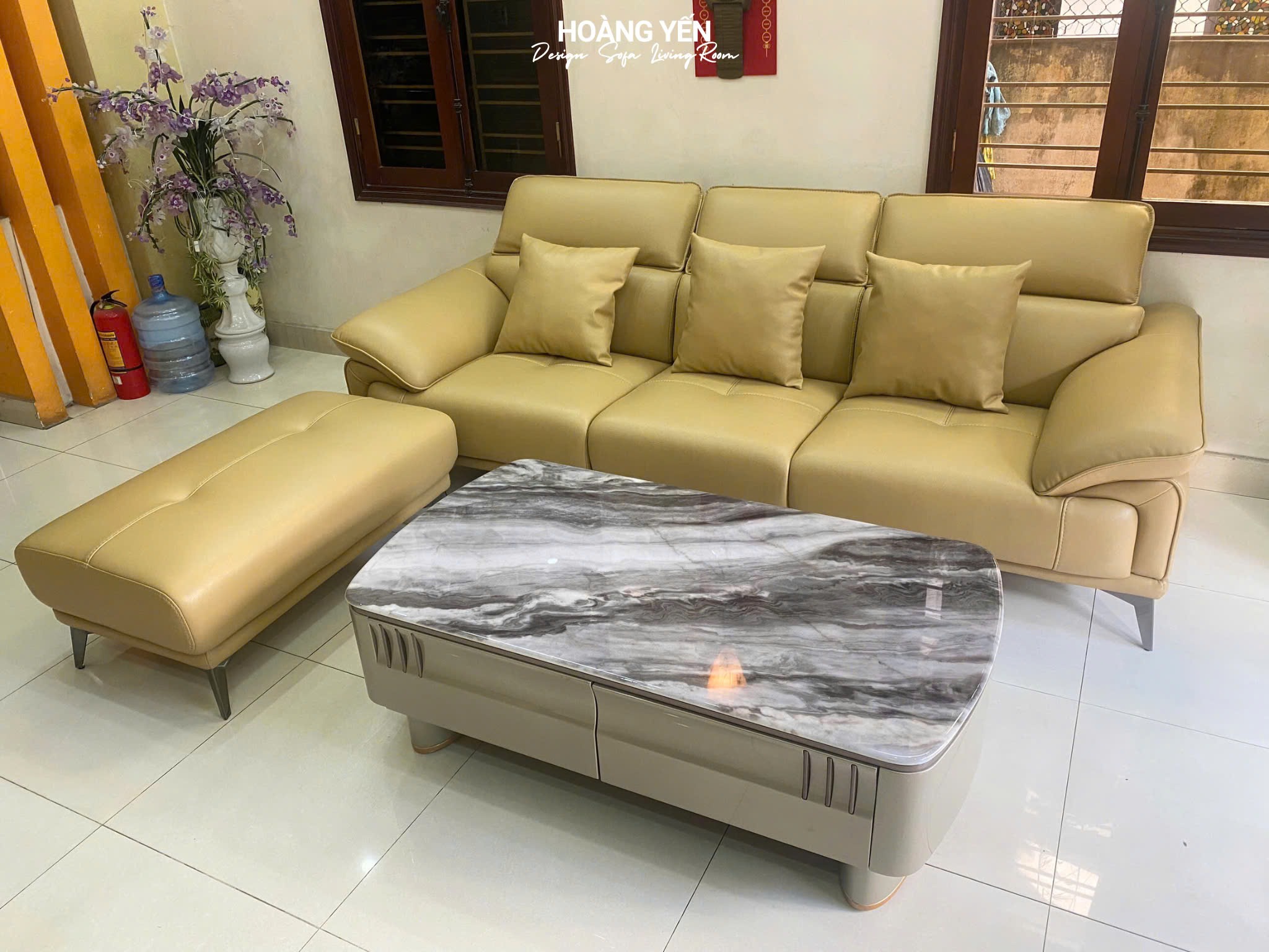 sofa văng da SHY405