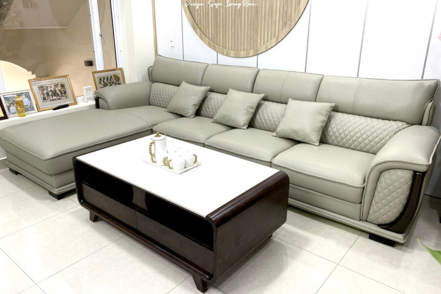 sofa da góc L SHY336