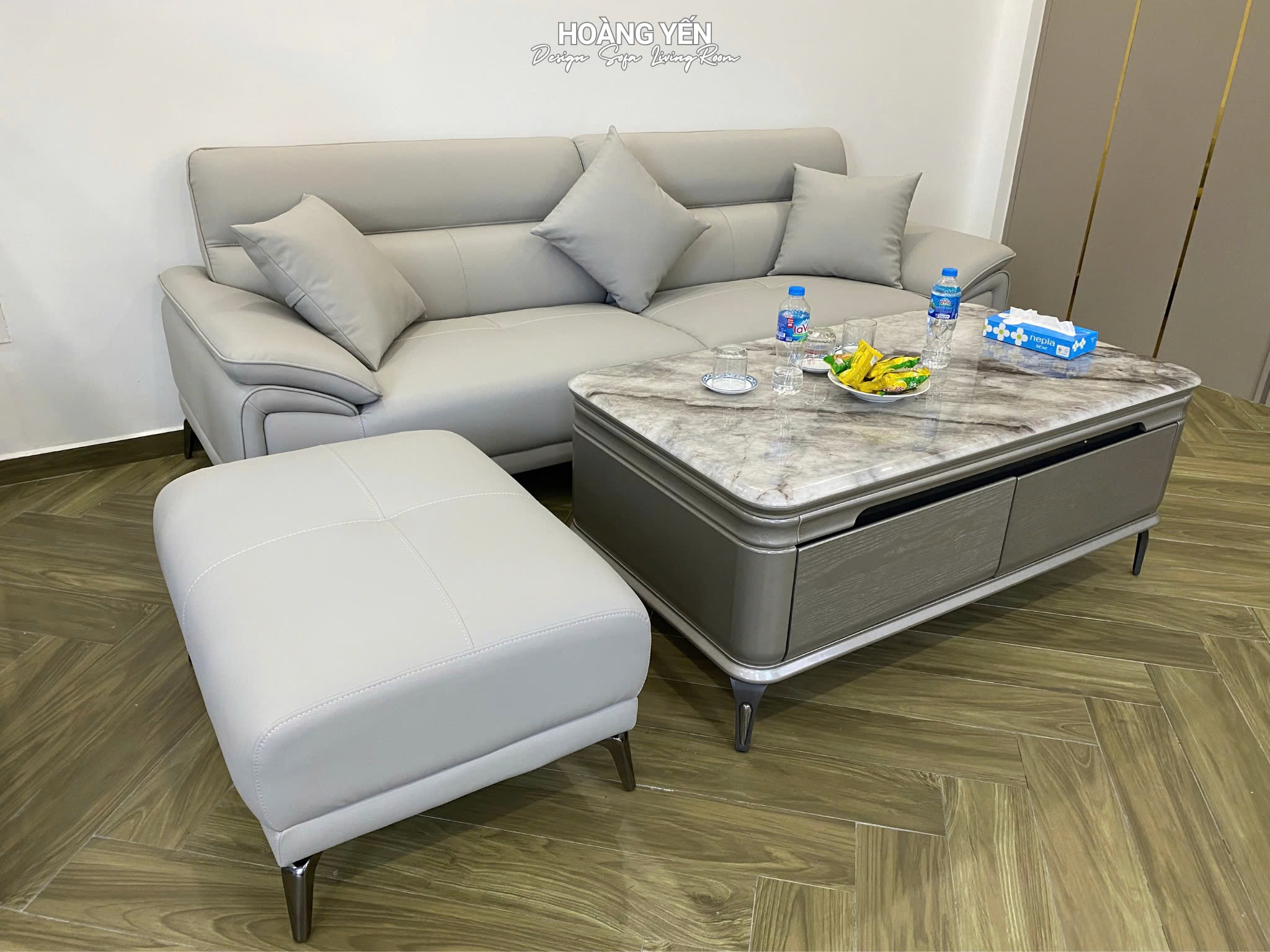 sofa văng da SHY405