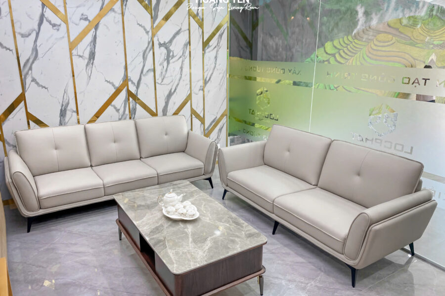 sofa da phòng khách SHY366