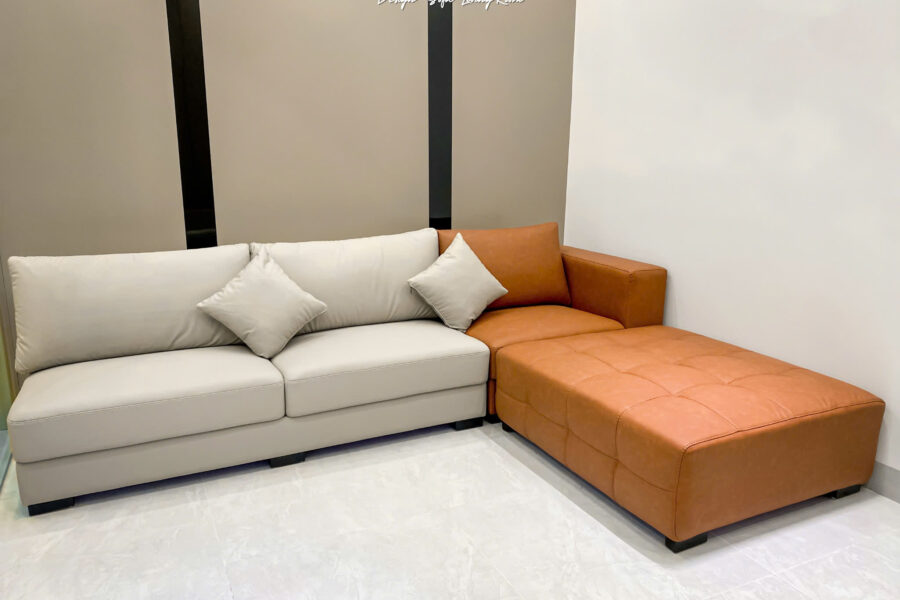 sofa da góc L SHY422