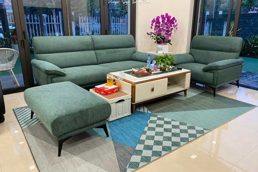 sofa nỉ phòng khách SHY405