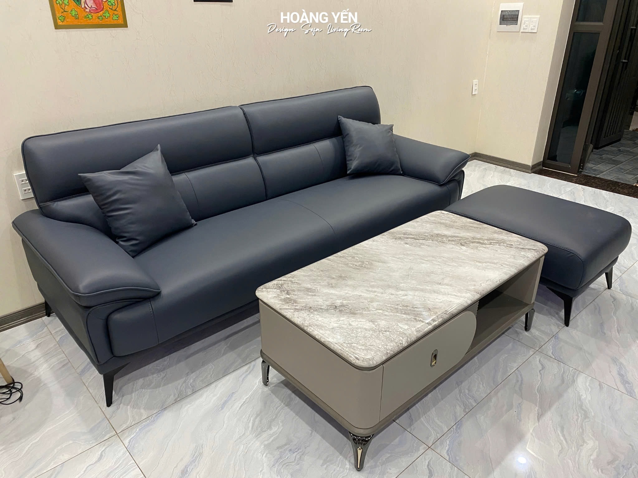 sofa văng da SHY405