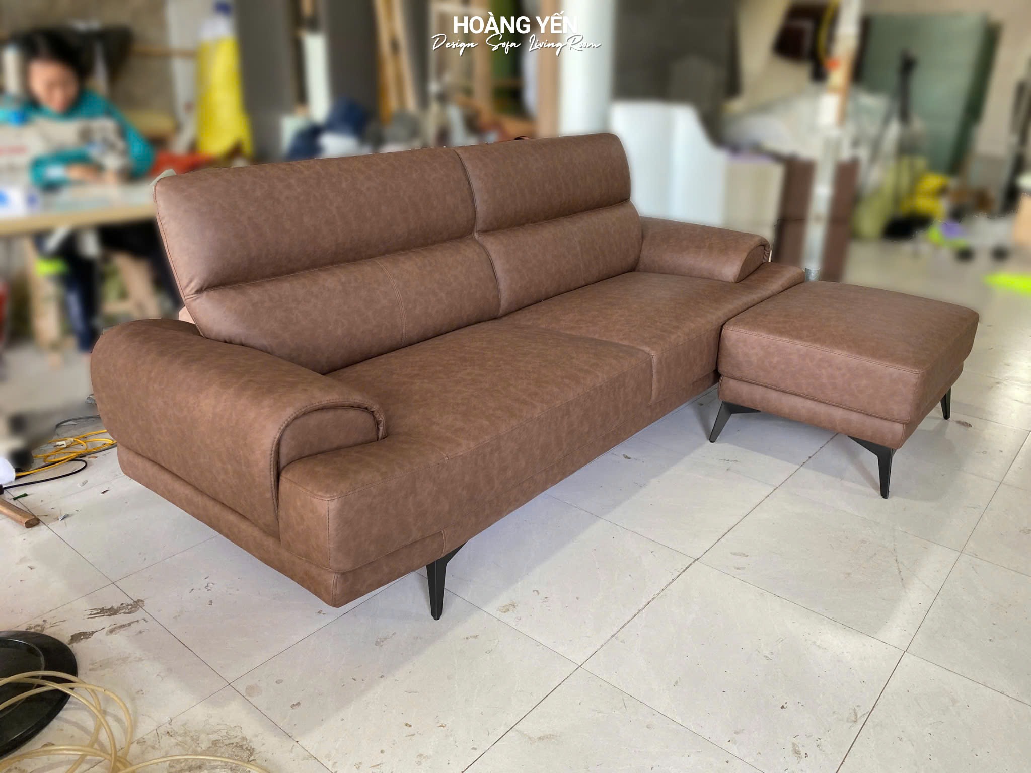 sofa văng da SHY415