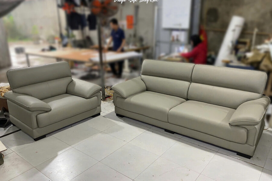 sofa da phòng khách SHY405