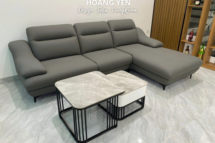 sofa da góc L SHY226