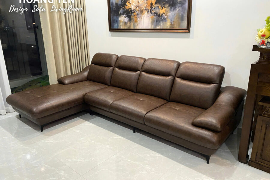 sofa da góc L SHY226