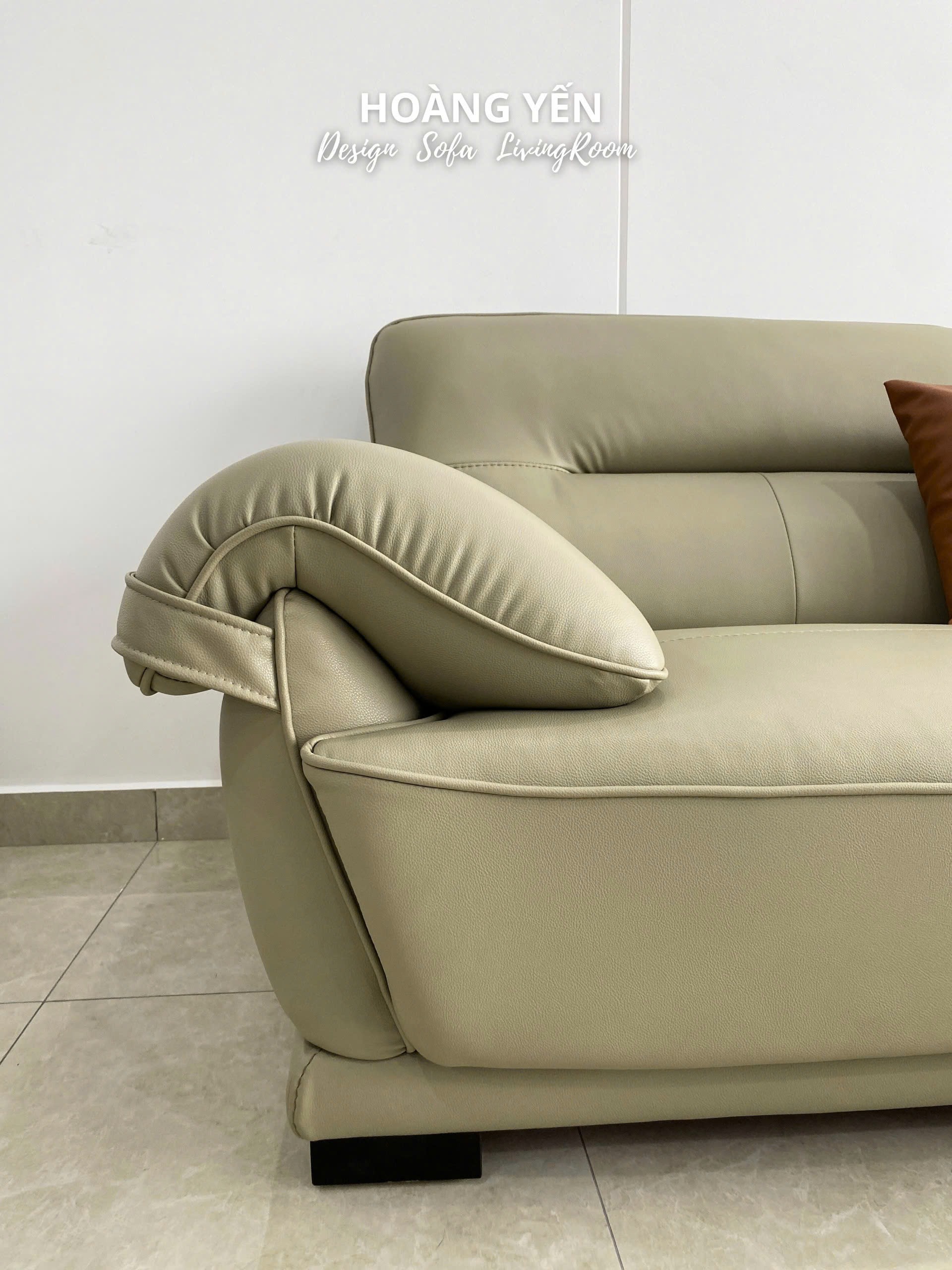 Sofa da góc L SHY426