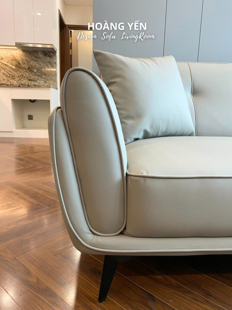 Bàn giao sofa văng da SHY366