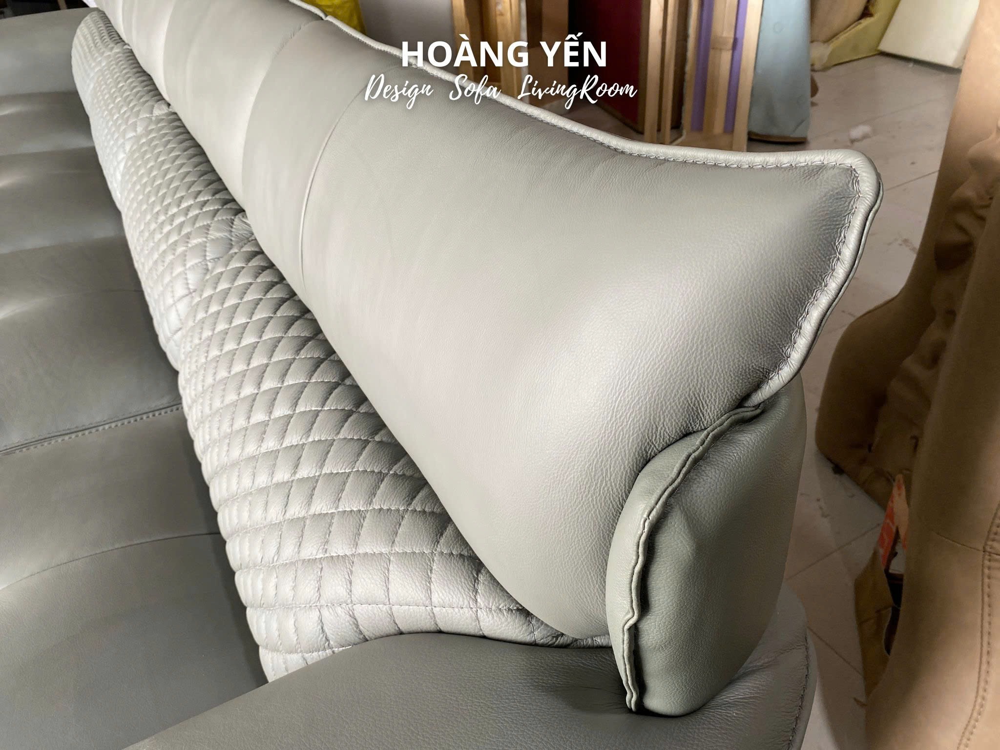 Sofa da thật SHY336