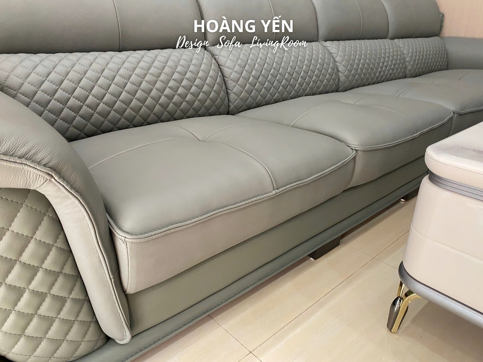 Sofa da thật SHY336