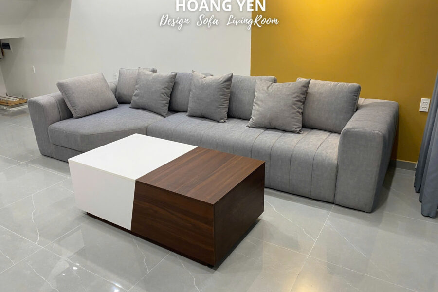sofa nỉ góc L SHY430