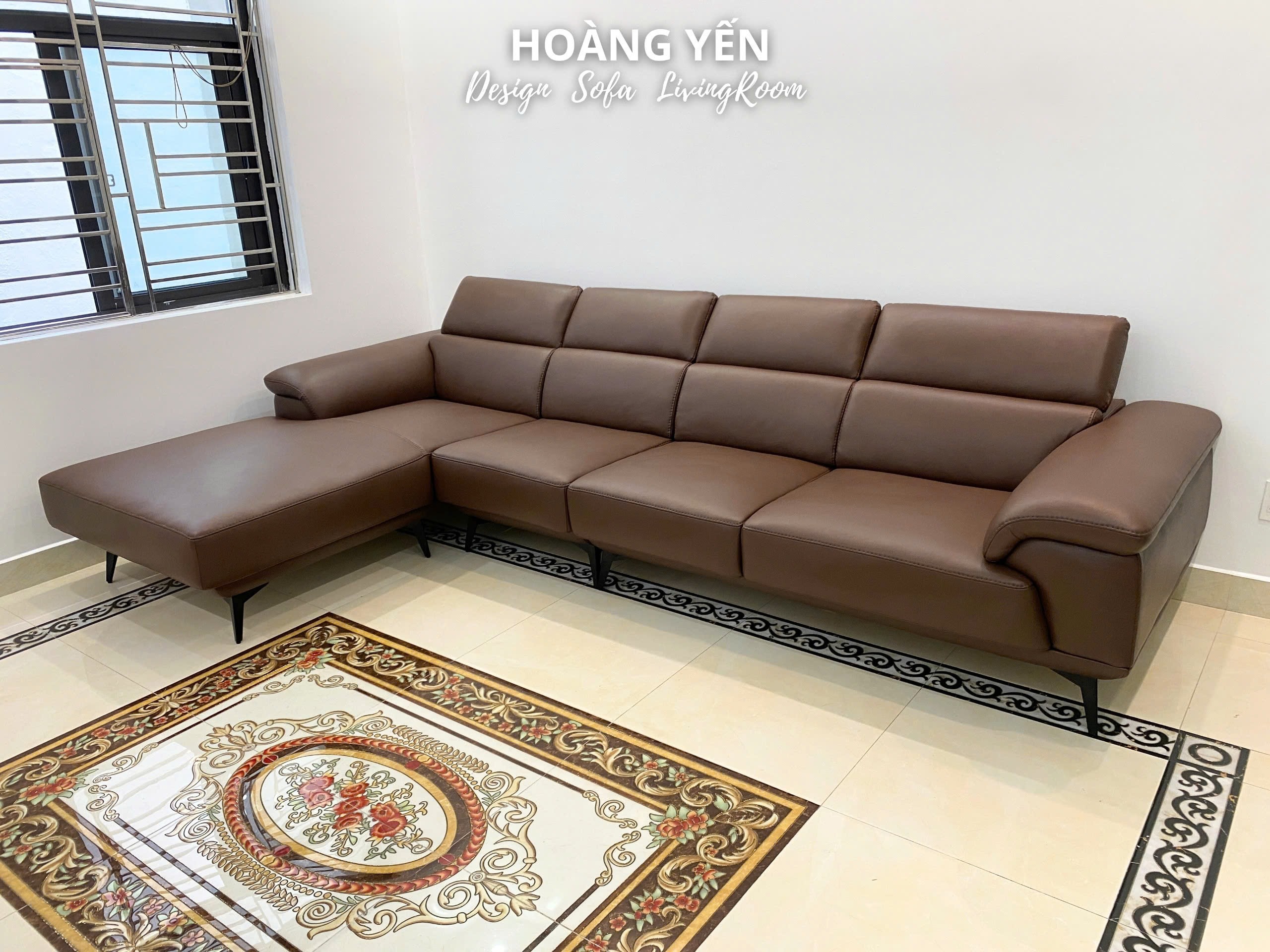 sofa da góc L SHY372