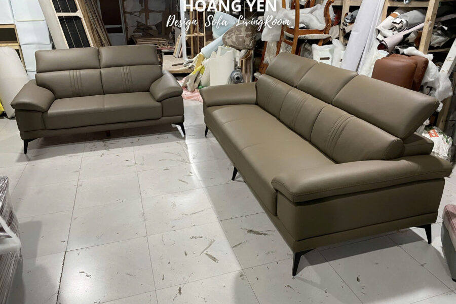 sofa da phòng khách SHY416