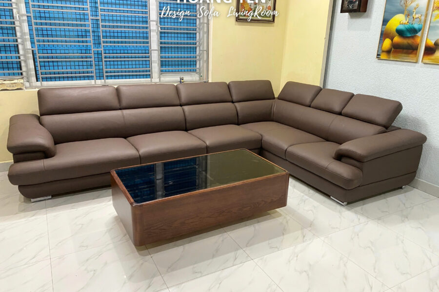 sofa da góc L SHY339