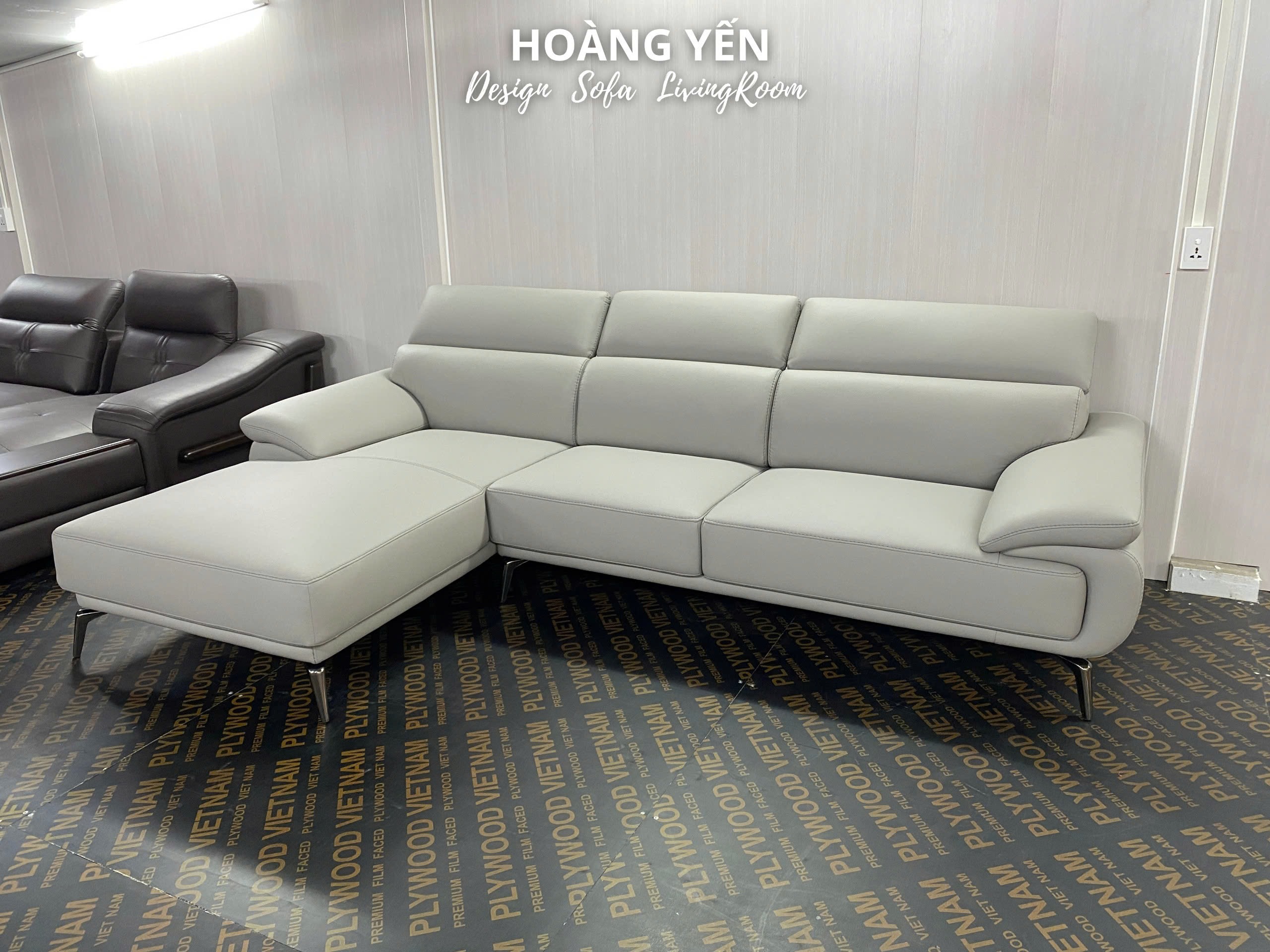 sofa da góc L SHY434