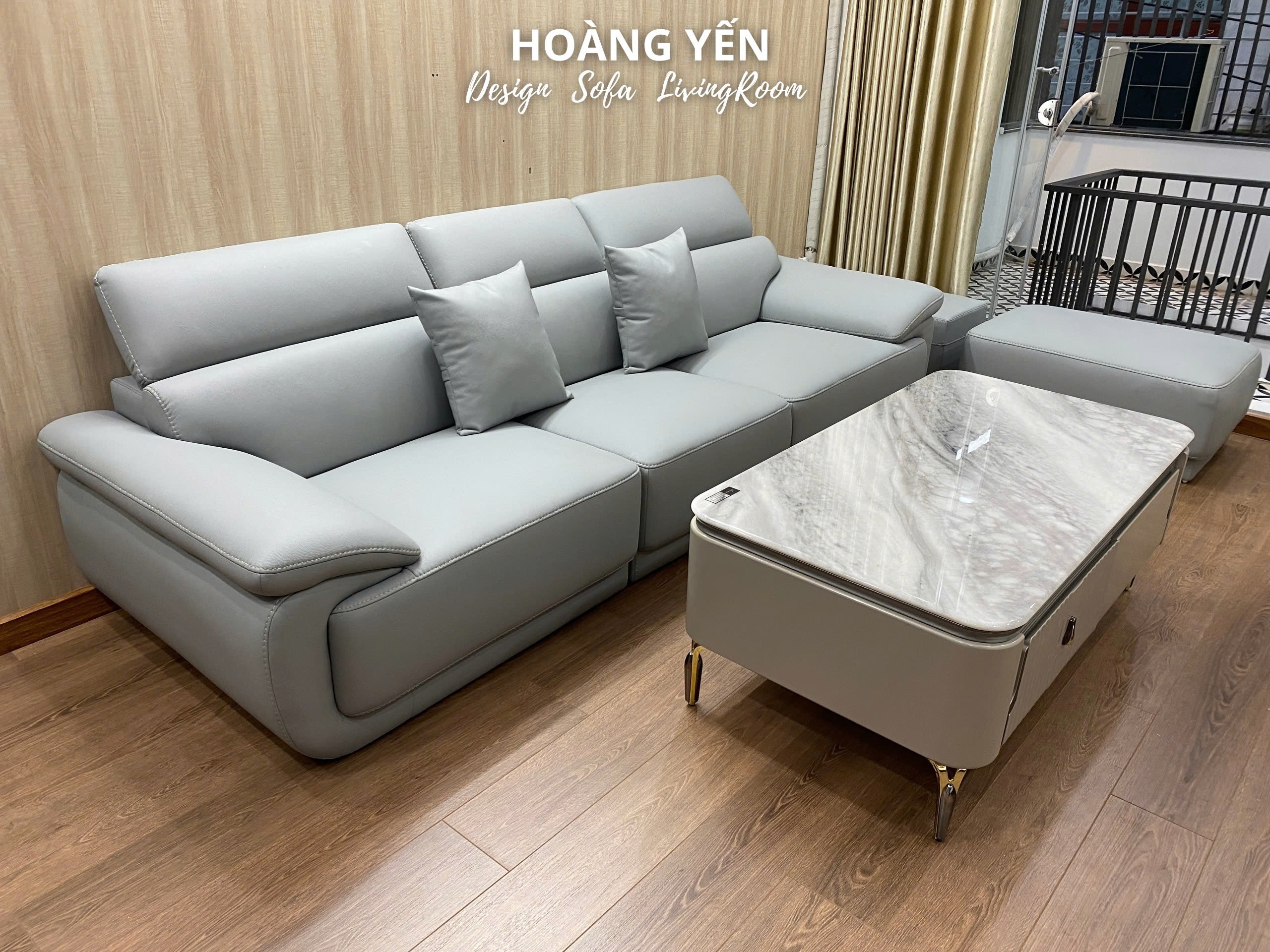 sofa văng da SHY434