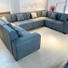 sofa da chữ U SHY399