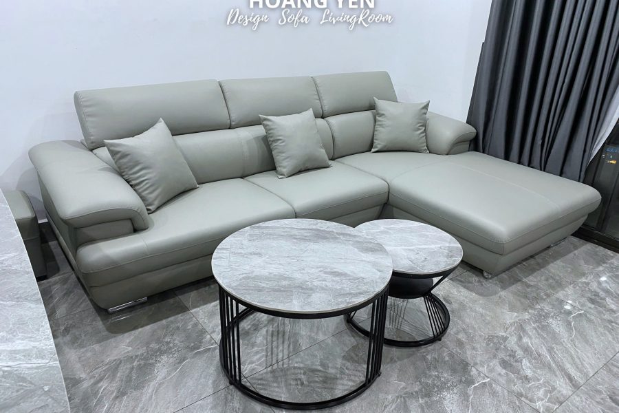 sofa da góc L SHY399