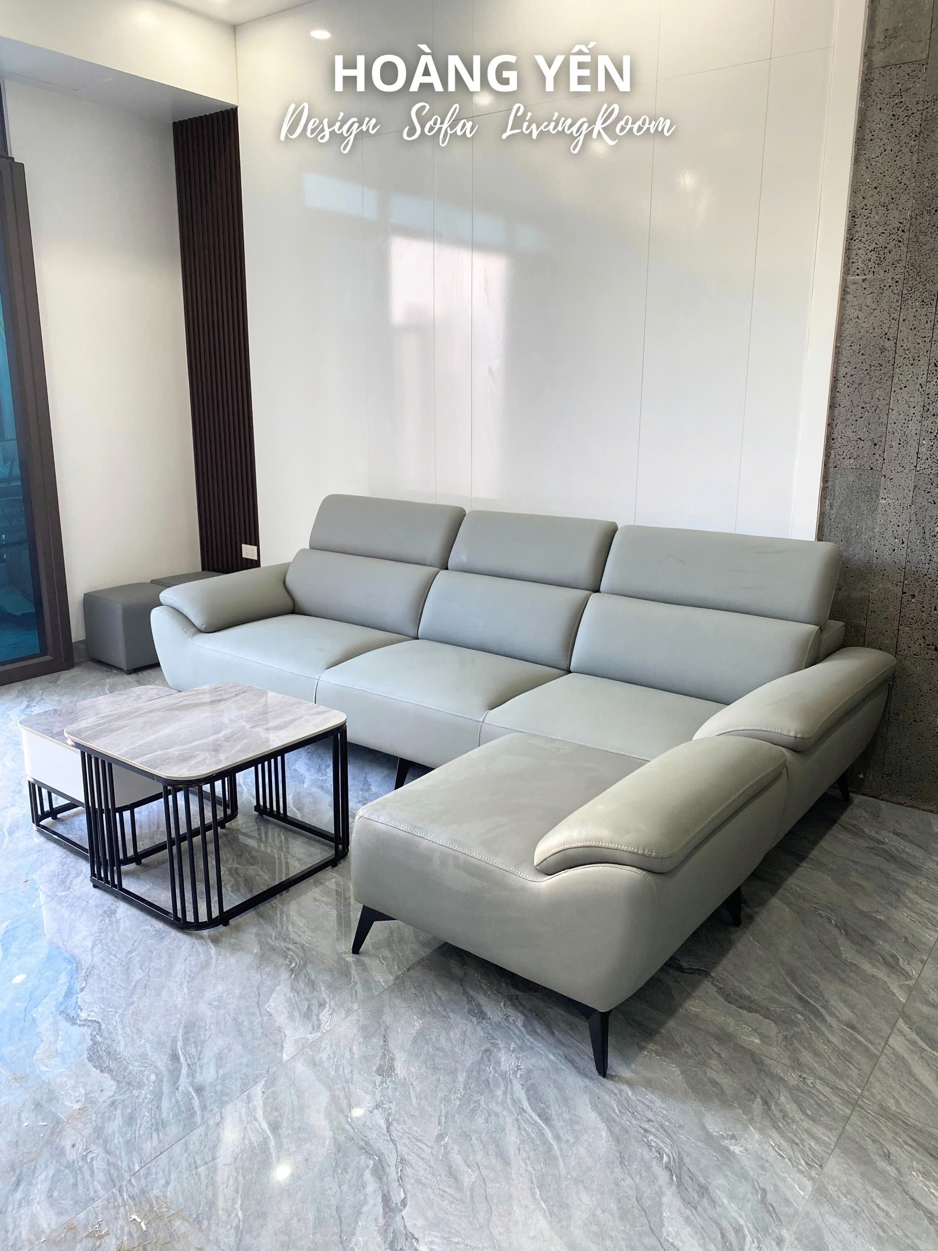 Bàn giao sofa góc L SHY423