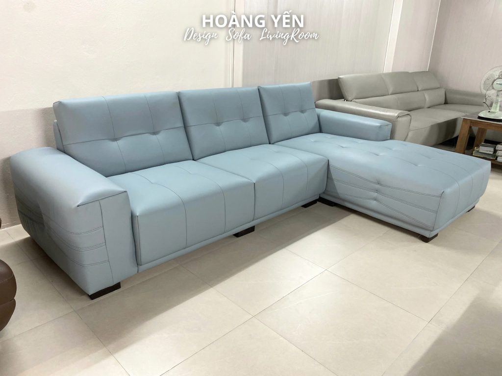 sofa da góc L SHY451