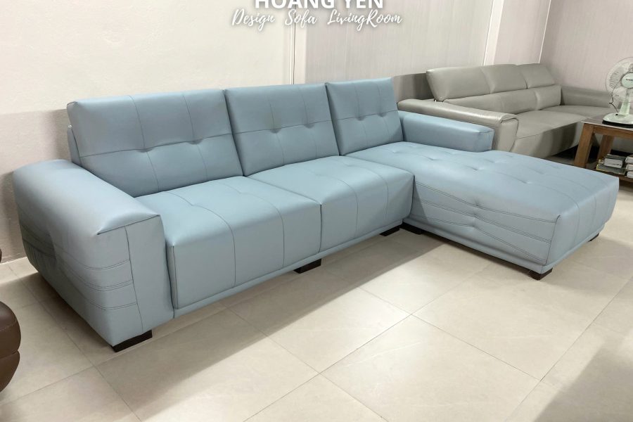 sofa da góc L SHY451