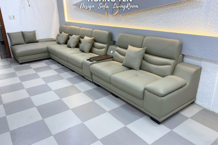 sofa da góc L SHY452