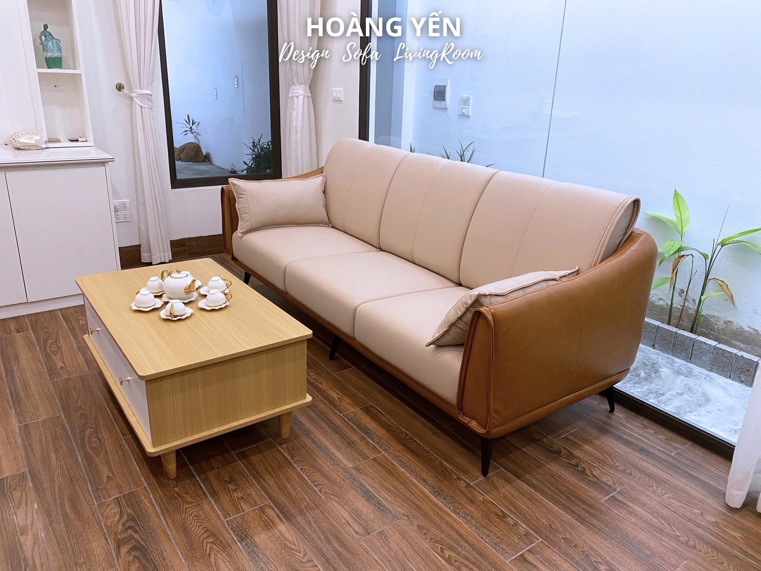 sofa văng da SHY439