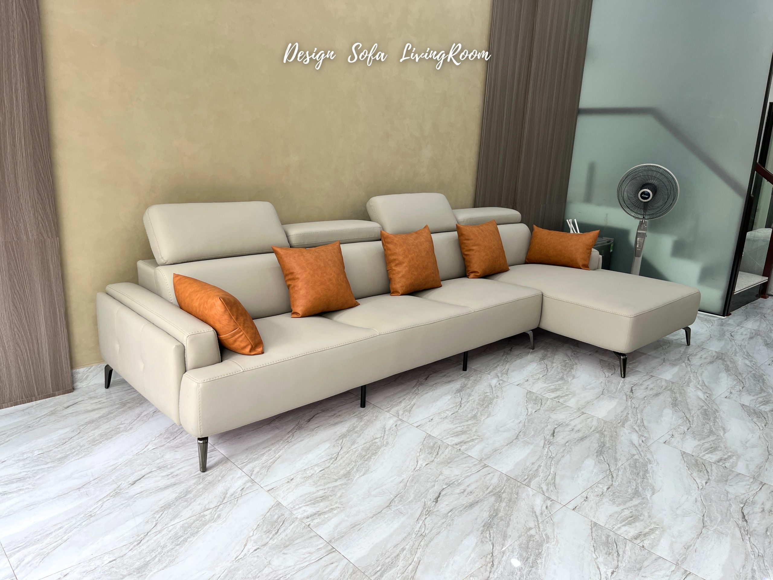 sofa da góc L SHY453