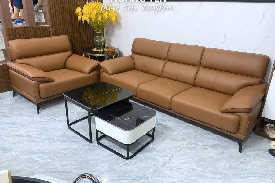 sofa da phòng khách SHY405