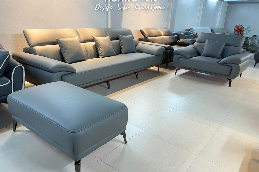 sofa da phòng khách SHY434