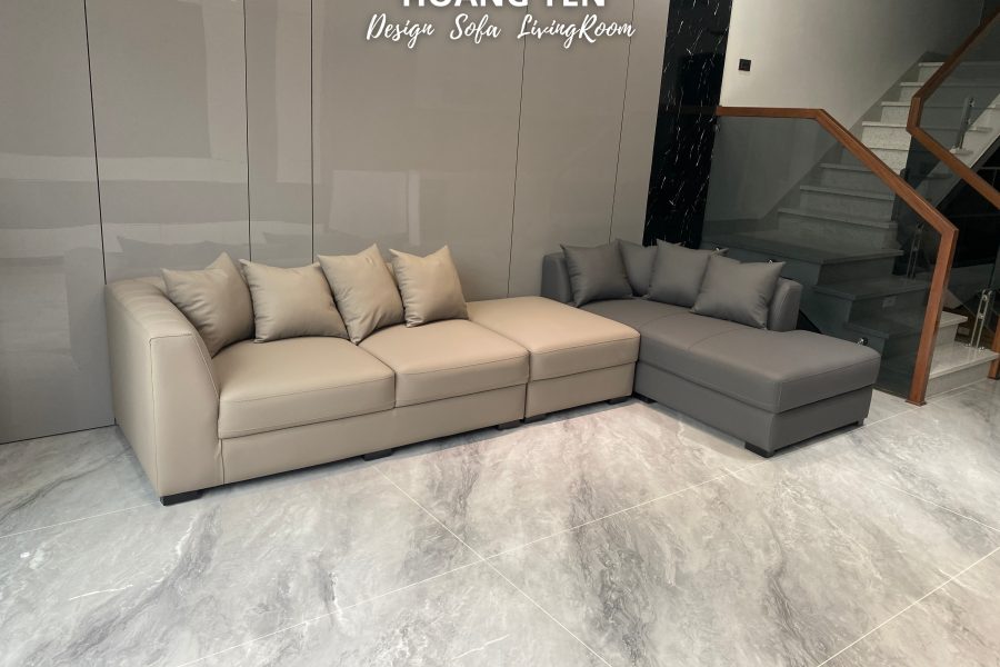 sofa da góc L SHY455