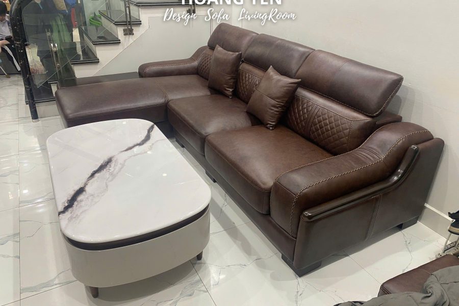 sofa da thật SHY369