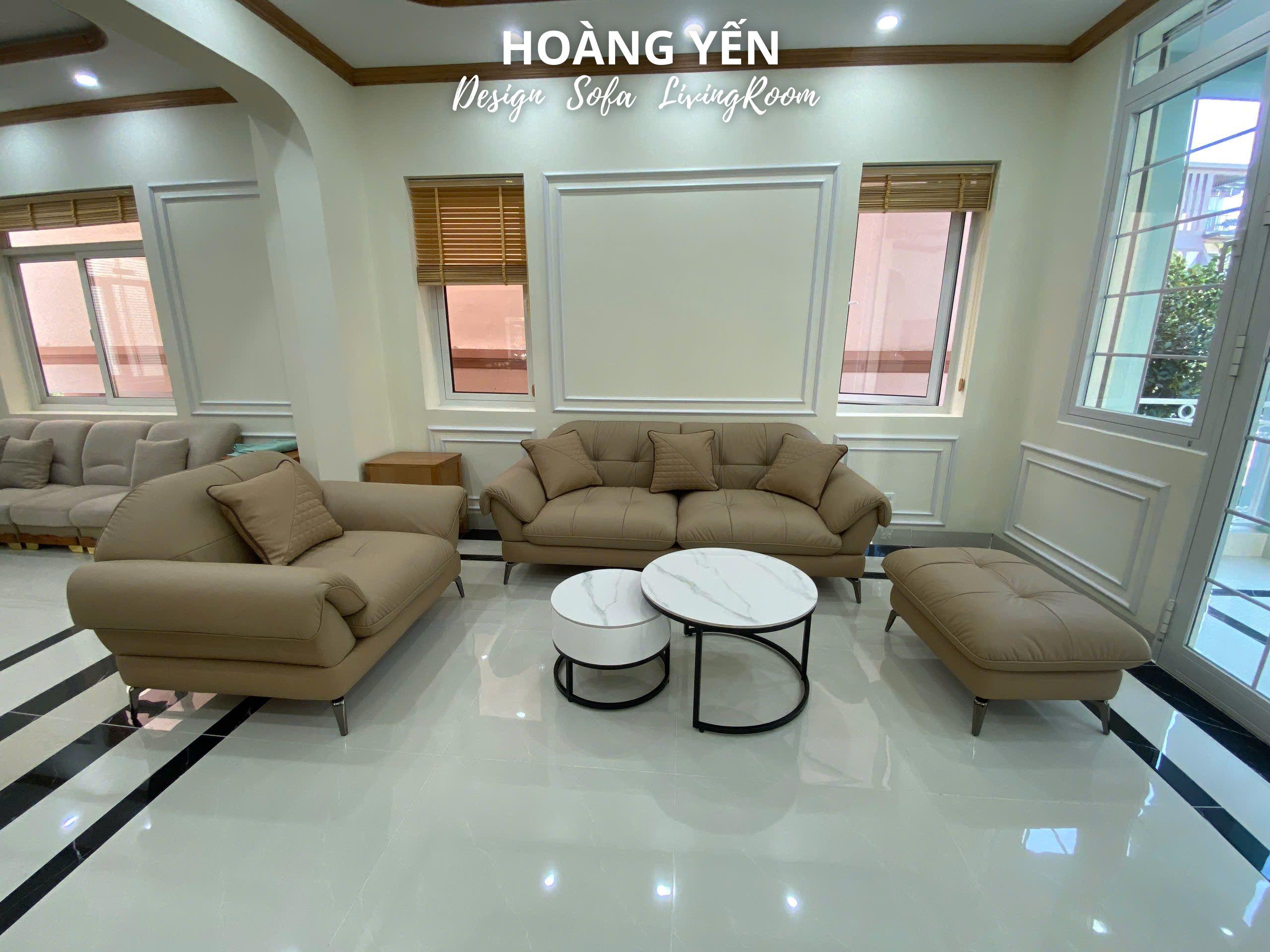 Bộ sofa có phong cách tân cổ điển của Châu Âu