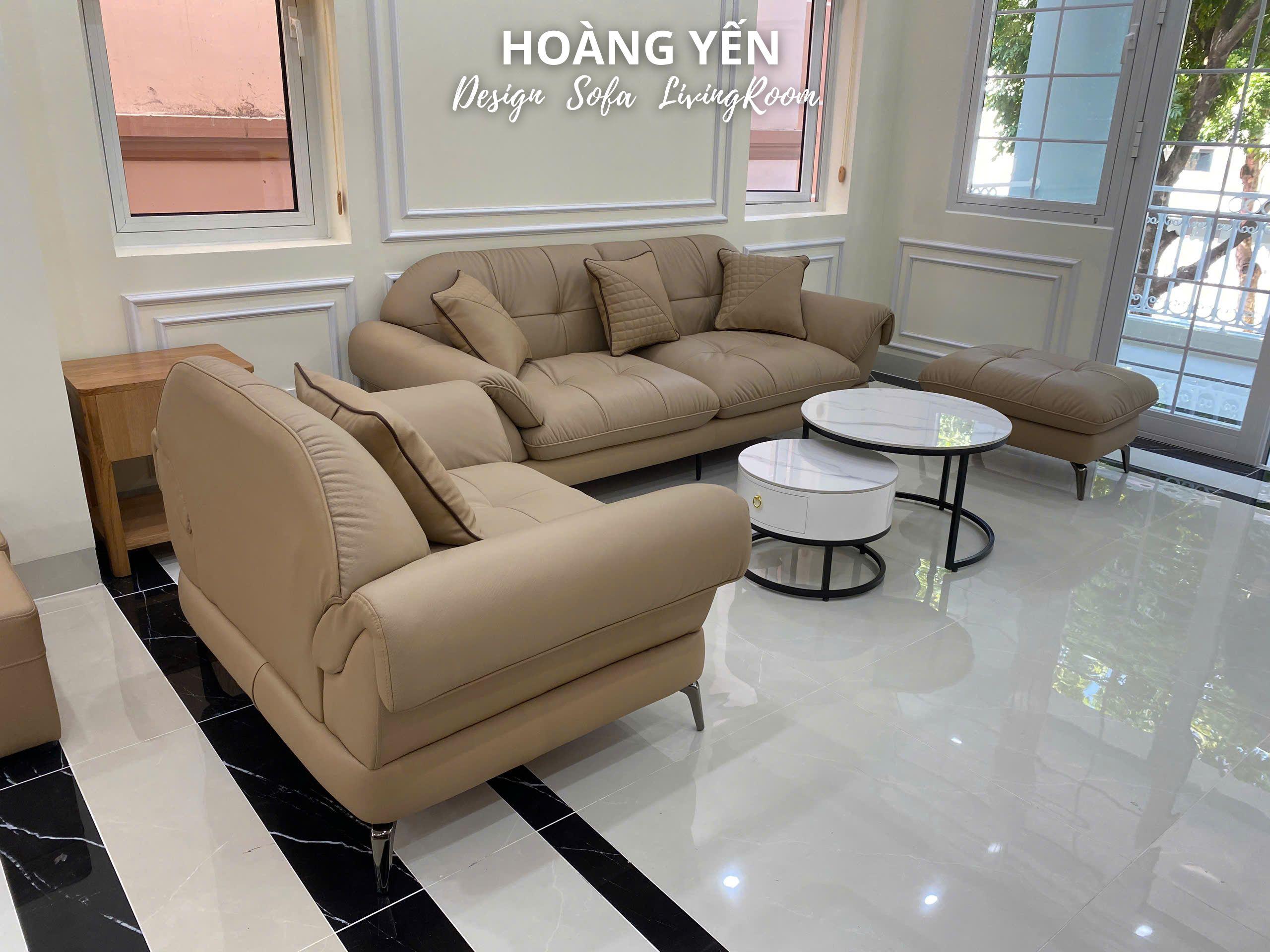 Sofa da thật SHY457
