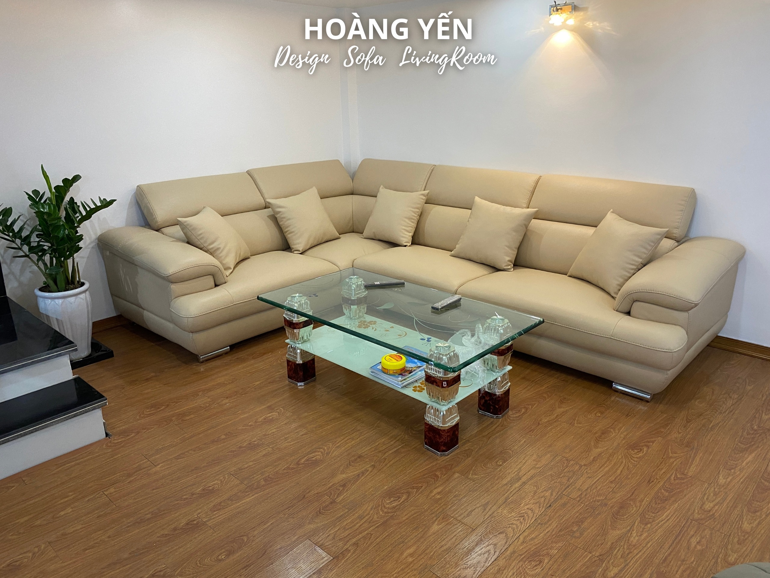sofa da góc L SHY339