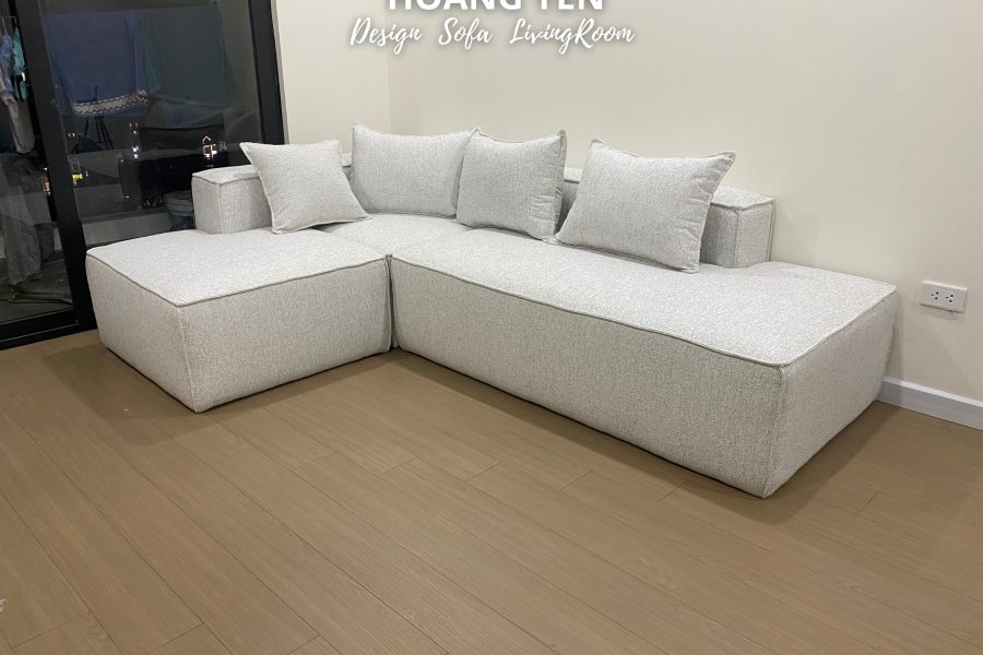 sofa nỉ góc L SHY459