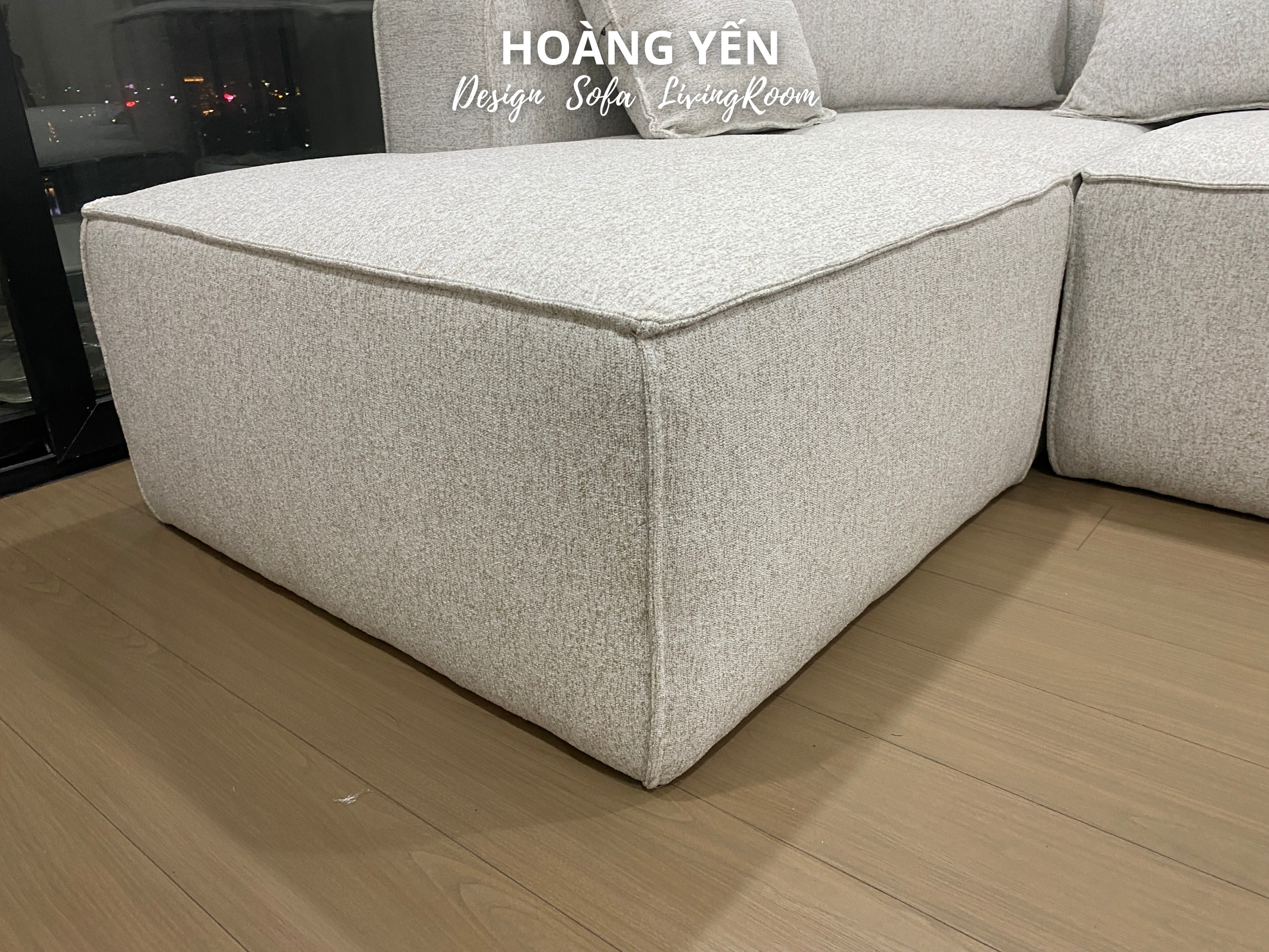 Sofa nỉ góc L SHY459