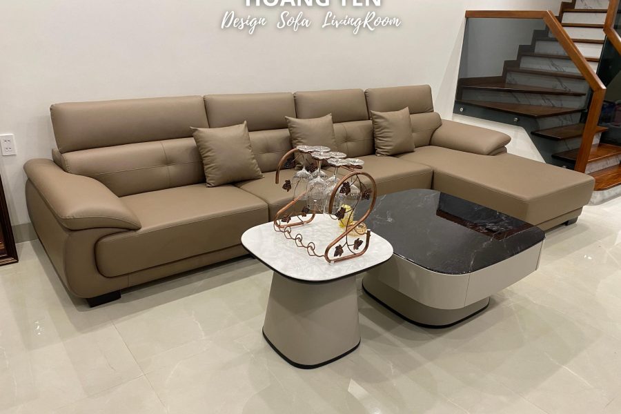 sofa da góc L SHY434