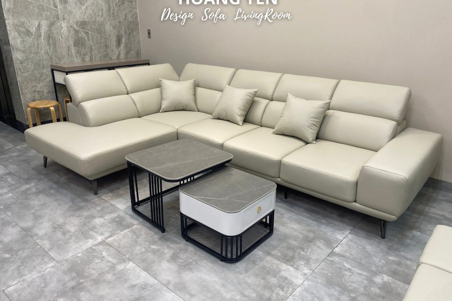 sofa da góc L SHY460