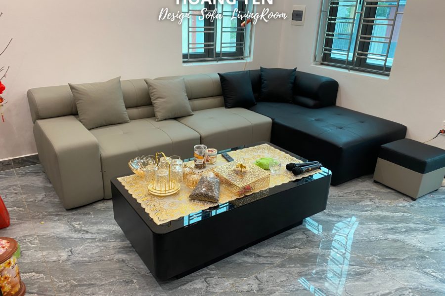 sofa da góc L SHY462