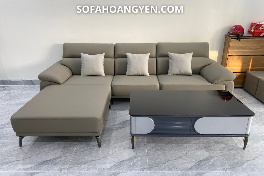 sofa da góc L SHY434